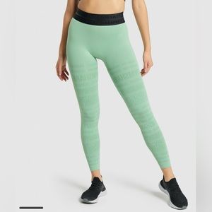 Gymshark Green & Black Leggings